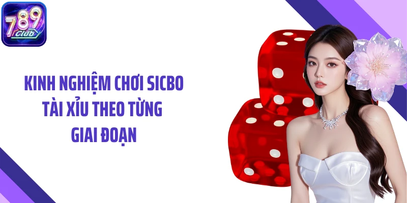 Kinh nghiệm chơi sicbo tài xỉu theo từng giai đoạn